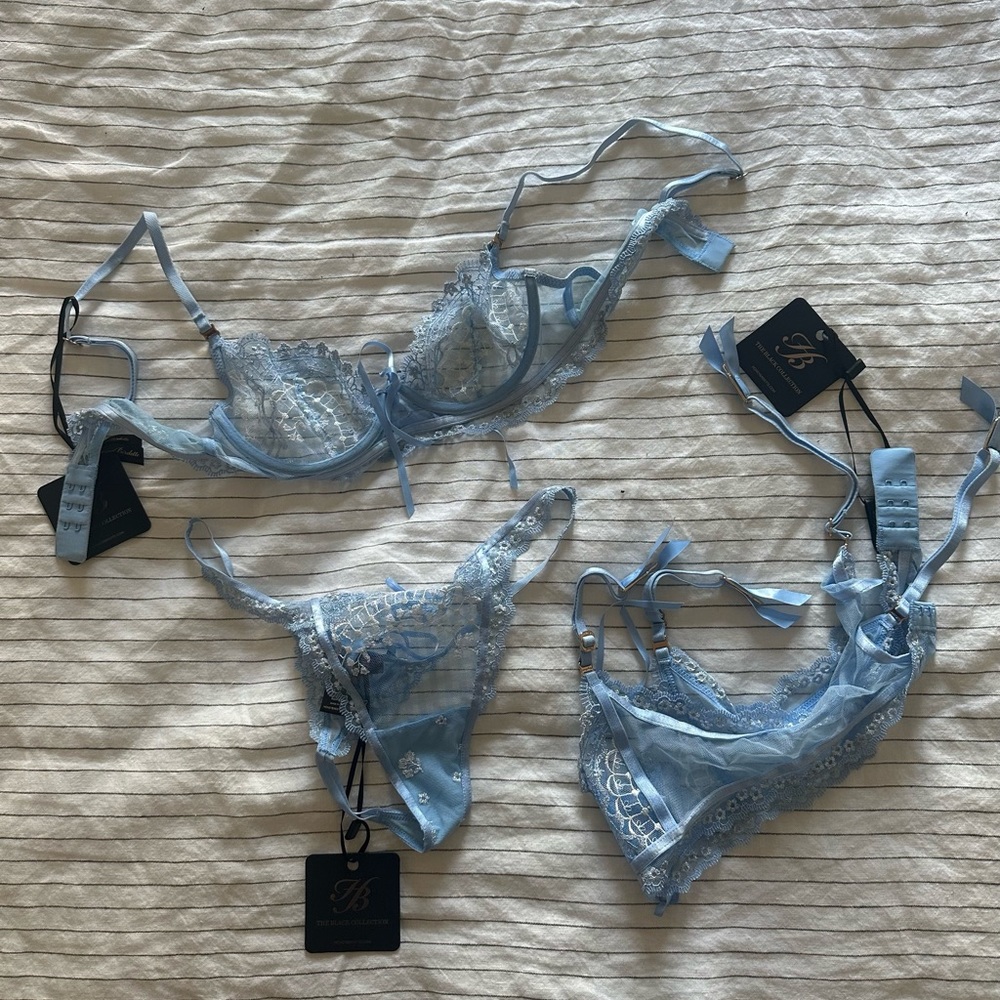 Honey Birdette ANNABEL set + stockings